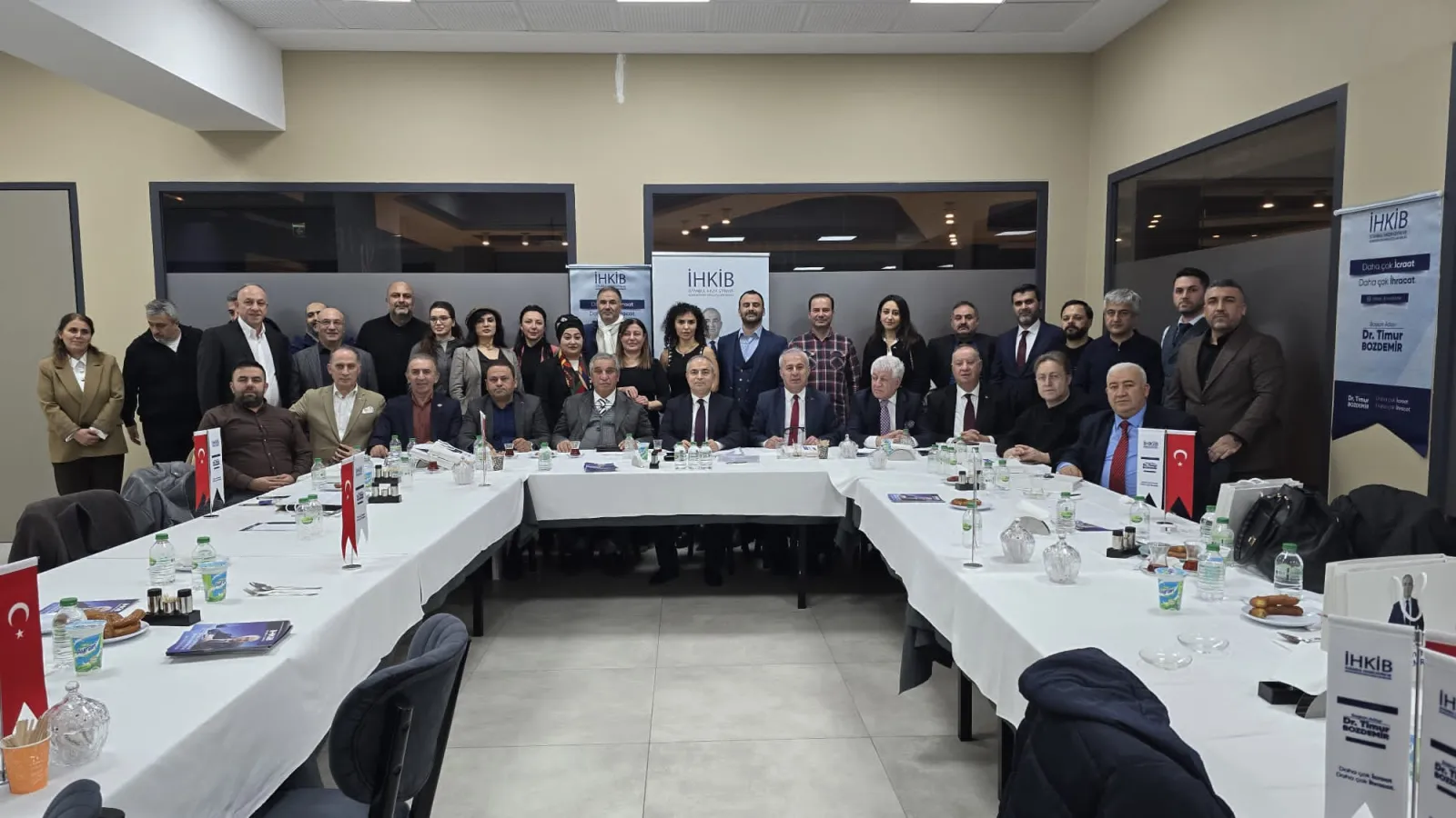 TÜRSİP’ten İHKİB Başkan Adayı Dr. Timur Bozdemir’e Destek Ziyareti