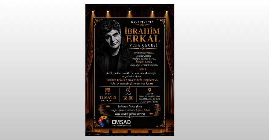 Usta Sanatçı İbrahim Erkal İçin Büyük Vefa Gecesi