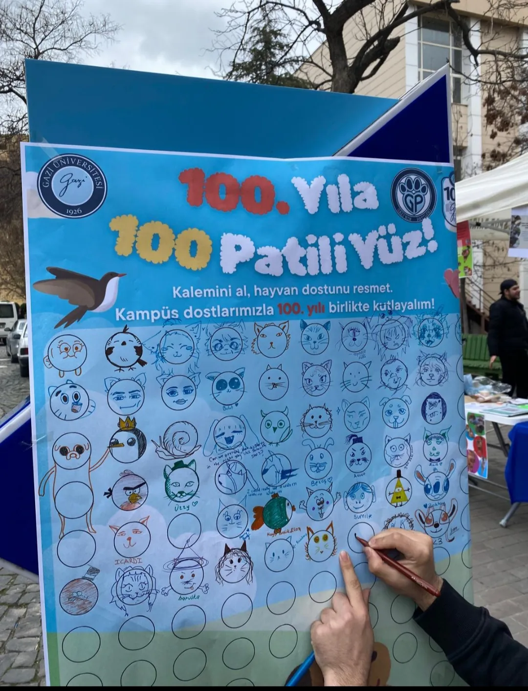 Gazi Üniversitesi Bahar Şenliği’nde Anlamlı Proje: “Sesini Aç Bir Can Yaşat”