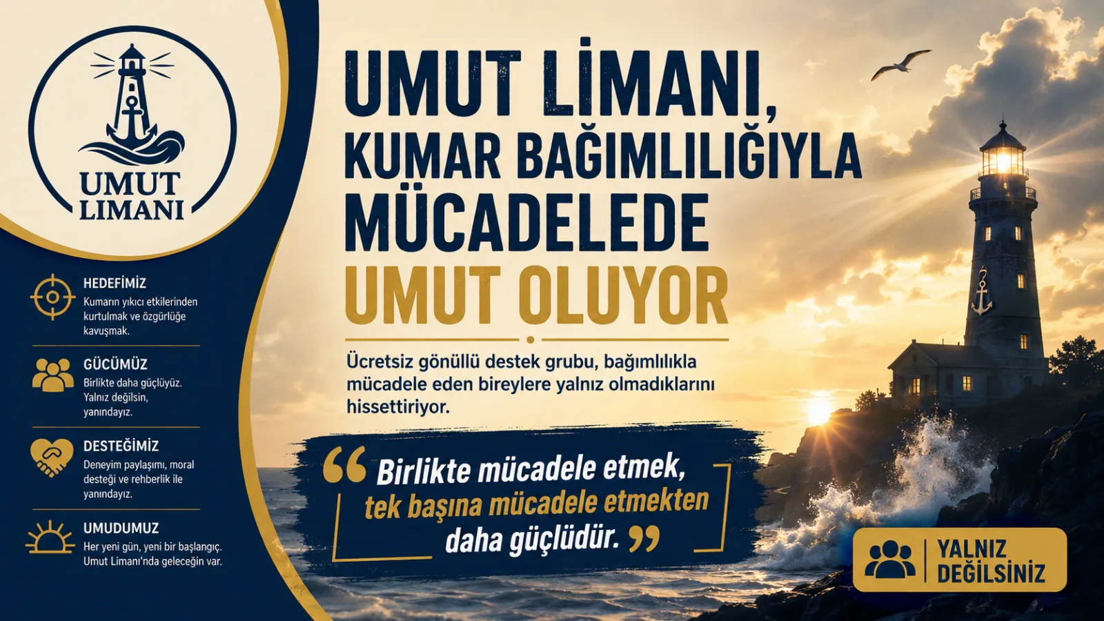 Umut Limanı, Sanal Kumar Bağımlılığıyla Mücadelede Hayata Tutunanların Sesi Oluyor