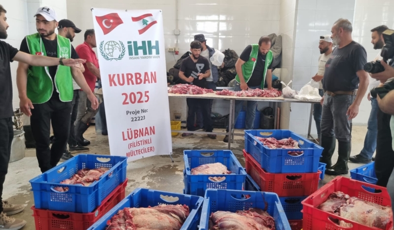 Elazığ İHH’dan anlamlı kurban organizasyonu