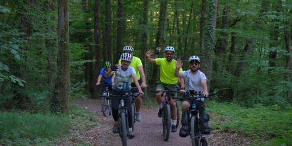 Dağ bisikleti tutkunları Ormanya'da buluştu (5) (Büyük)