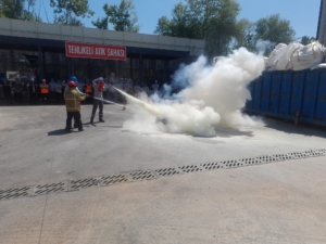 Yangında doğru müdahale hayat kurtarır (1)