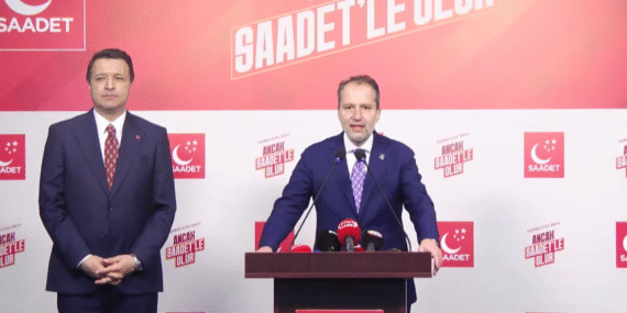 SP Genel Başkanı Mahmut Arıkan ve YRP Genel Başkanı Fatih Erbakan’ın Basın Açıklaması