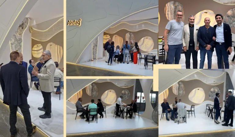 Akdağ Mermer, Marmomac 2025’te doğal taş gücünü Verona’da sergiledi