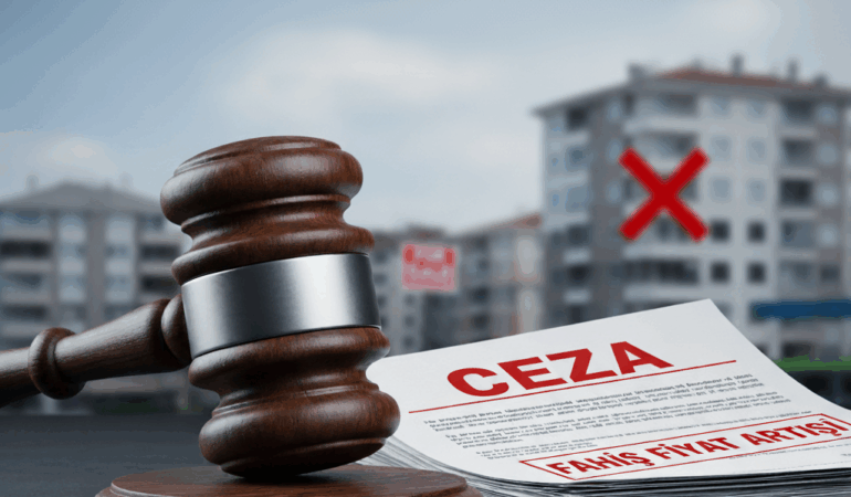 Emlak İlanlarında Fahiş Fiyat Artışına Büyük Ceza