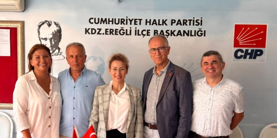 CHP Karadeniz Ereğli’de yeni ilçe başkanı Zerrin Yılmaz Erdoğan oldu.
