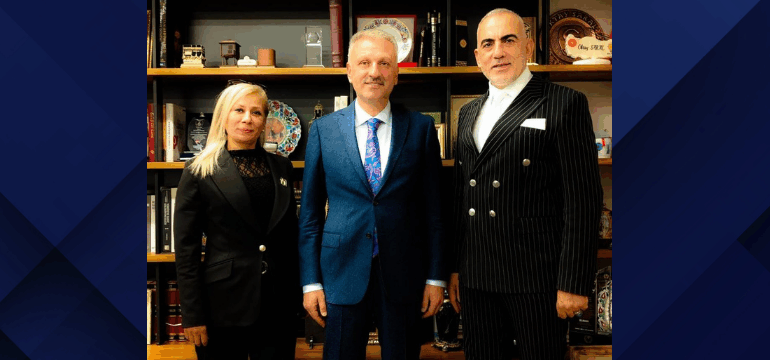 Cumhurbaşkanlığı Külliyesi Emir Çaka Beyi Ağırladı